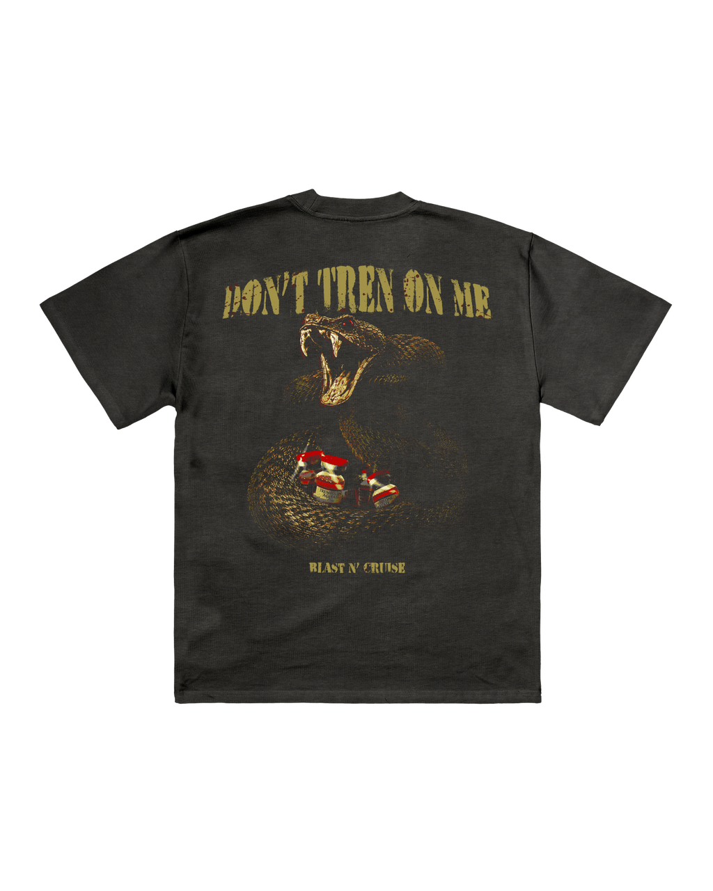 Don't Tren On Me Heavyweight Gym Tee