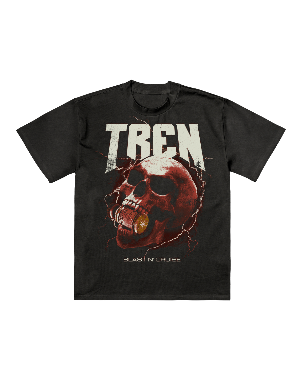 Tren Skull Heavyweight Bodybuilding Tee