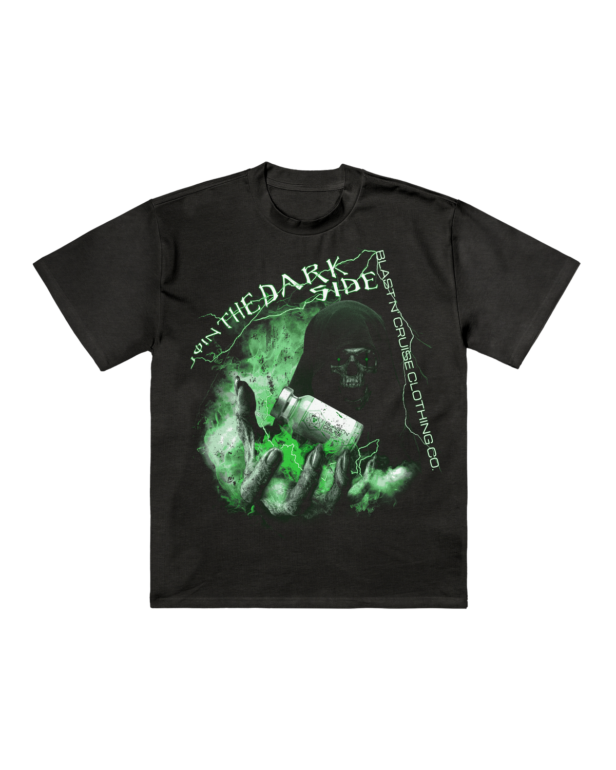 Join the Dark Side - Green Heavyweight Gym Tee